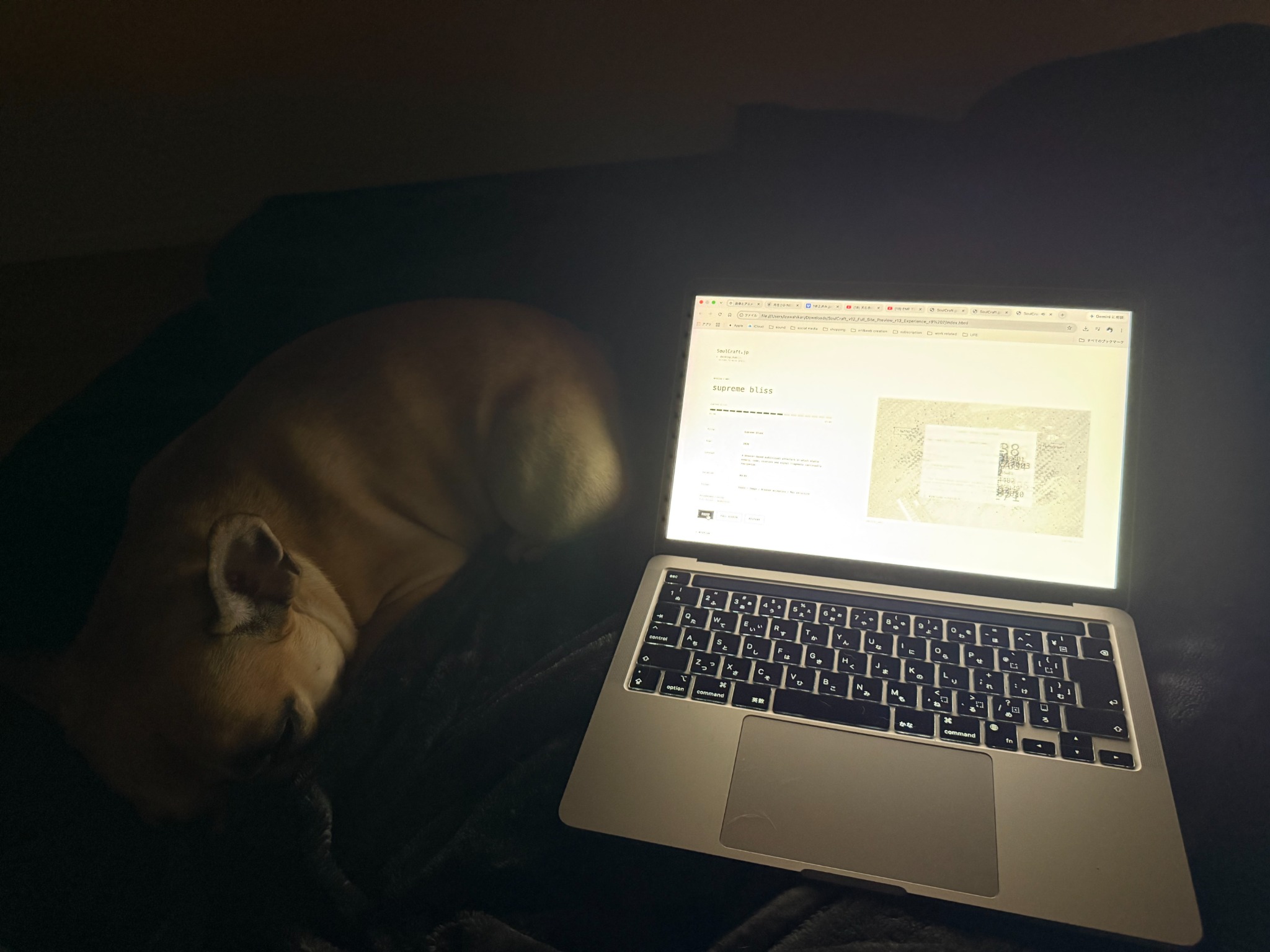 LIFE beside the MacBook during Archive003 production